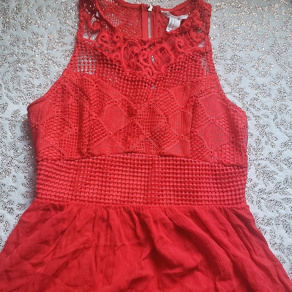 FOREVER 21 Lacy Mini Dress Forever 21 Small